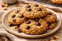 Galletas de Avena y Crema de Cacahuate Sabor Maní (sin azúcar refinada)