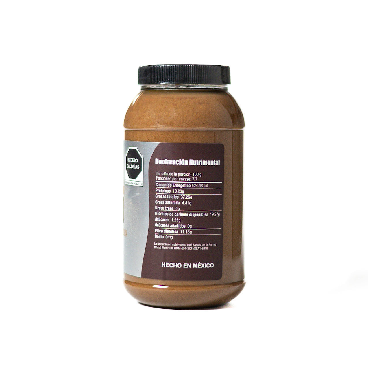Crema de cacahuate natural con cacao 770g - Pet