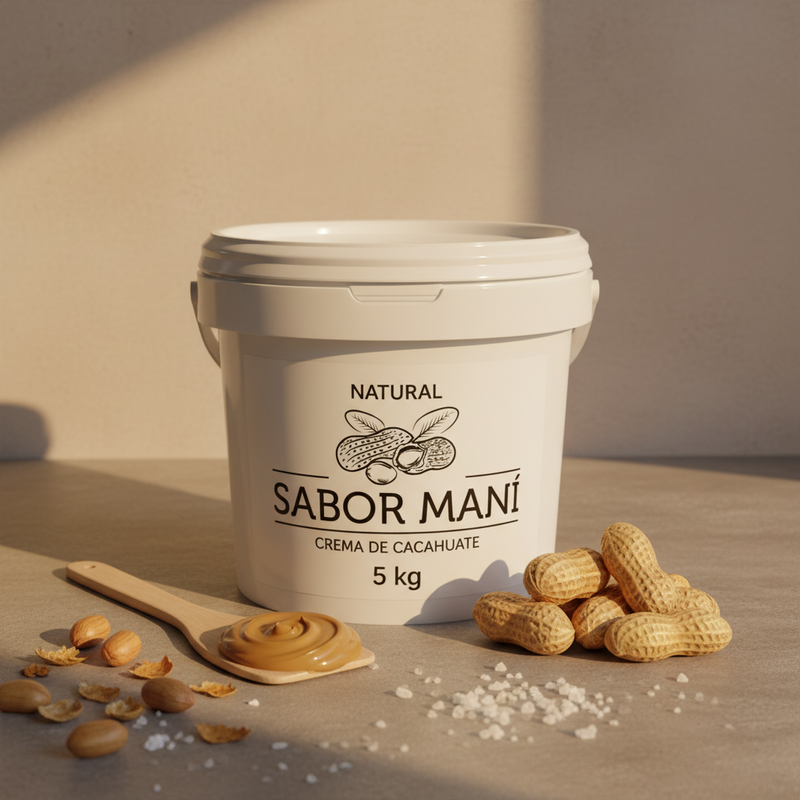 Crema de cacahuate a granel