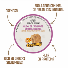 Cargar imagen en el visor de la galería, [Crema_de_cacahuate] [crema_de_cacahuate_natural_organica] [sabor_mani]
