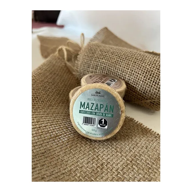 Caja de mazapanes con jarabe de agave