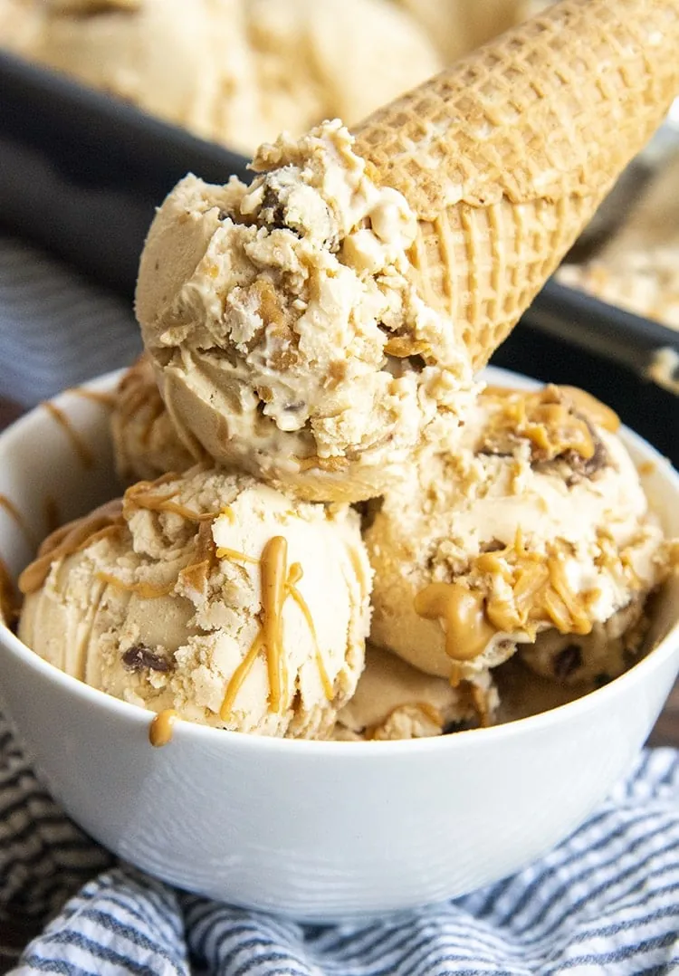 Helado de Cacahuate